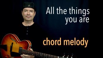 All the things you are - Chord - Melody